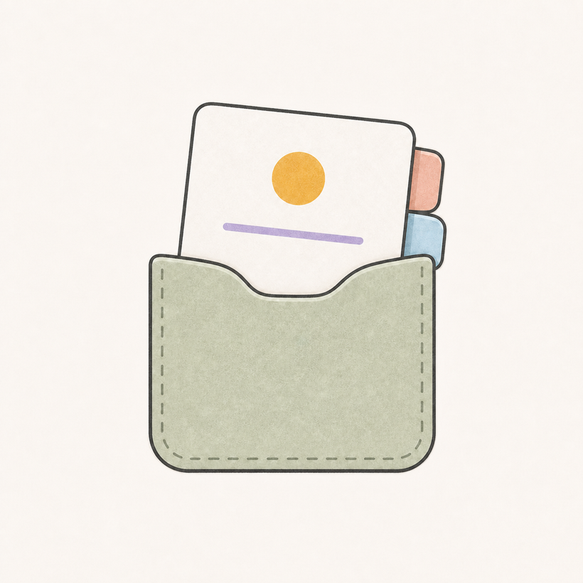 Pocket Rituals pocket card emblem